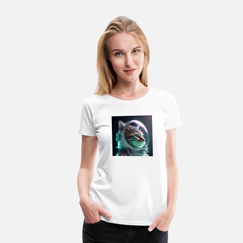 Cat in a space astronaut suit