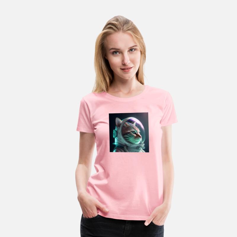 Cat in a space astronaut suit