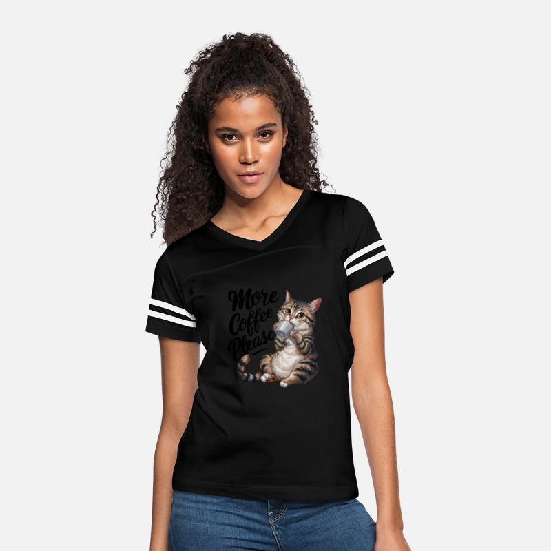 cat says :"more COFFEE please"