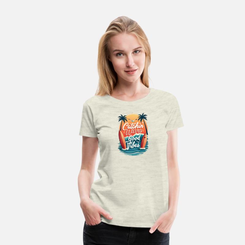 Catchin' Waves Surf Tee