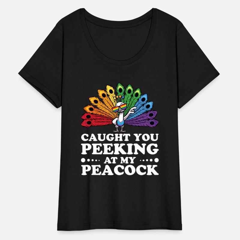Caught you peeking at my peacock LGBTQ Gay Pride