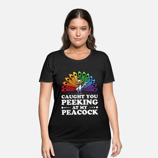 Caught you peeking at my peacock LGBTQ Gay Pride