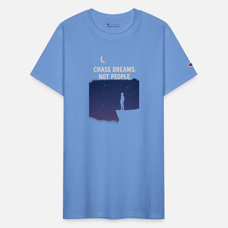 Chase Dreams Not People – Motivational Night Sky A