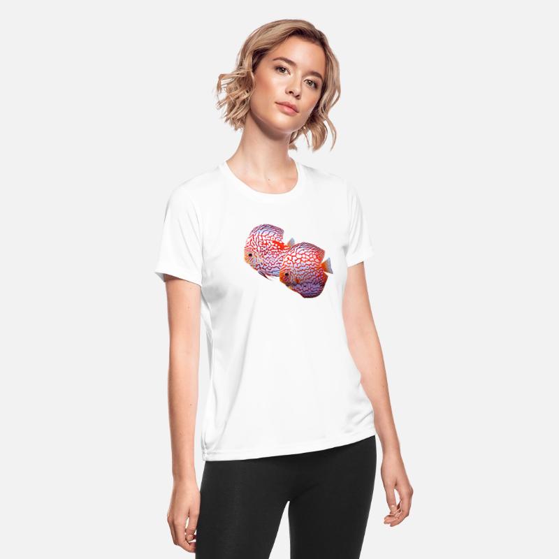 CHEQUERBOARD DISCUS FISH - CHECKERBOARD DISCUS