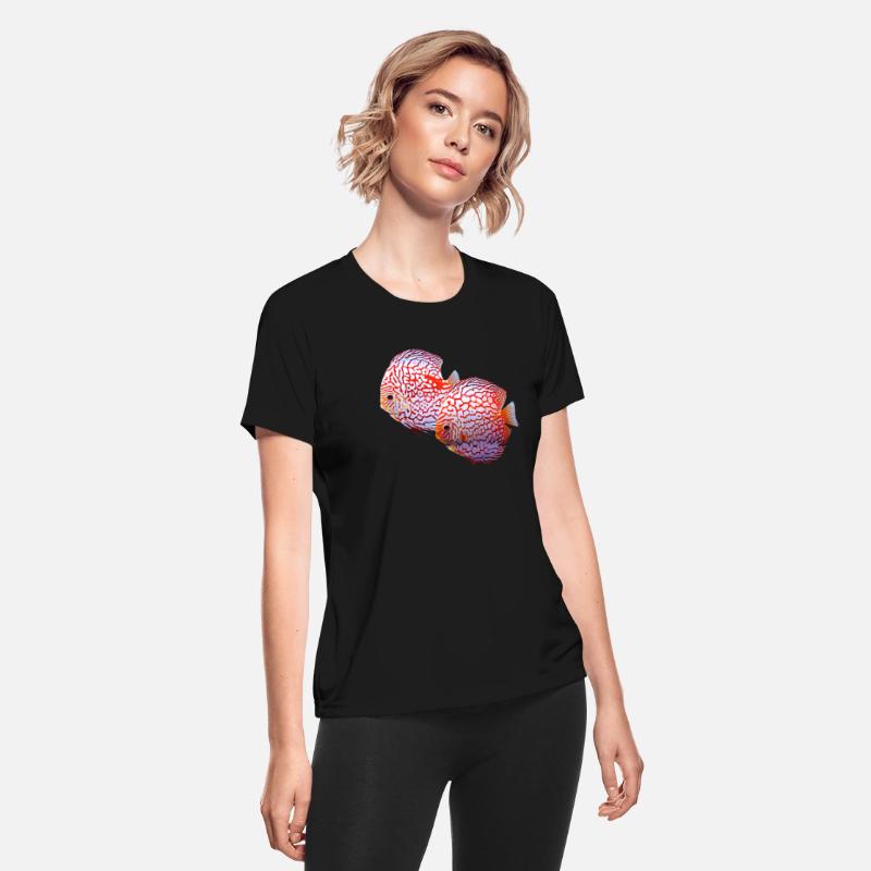 CHEQUERBOARD DISCUS FISH - CHECKERBOARD DISCUS