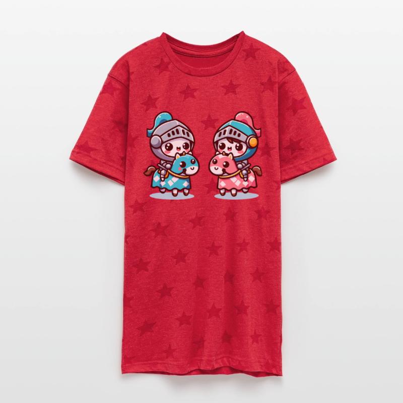 Chibi Knights on Ponies