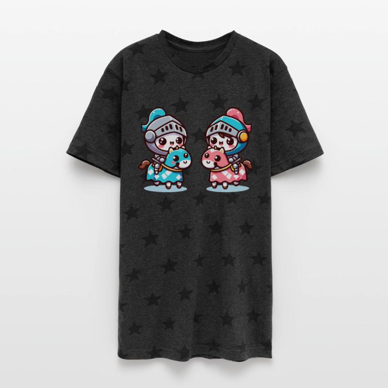 Chibi Knights on Ponies