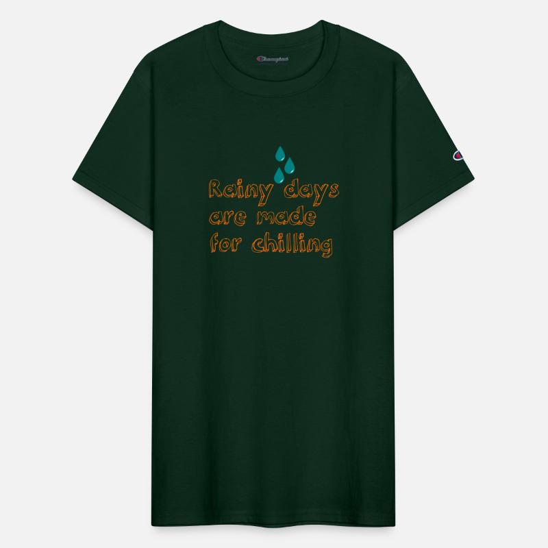 Chilling chill rainy days drops orange gift idea