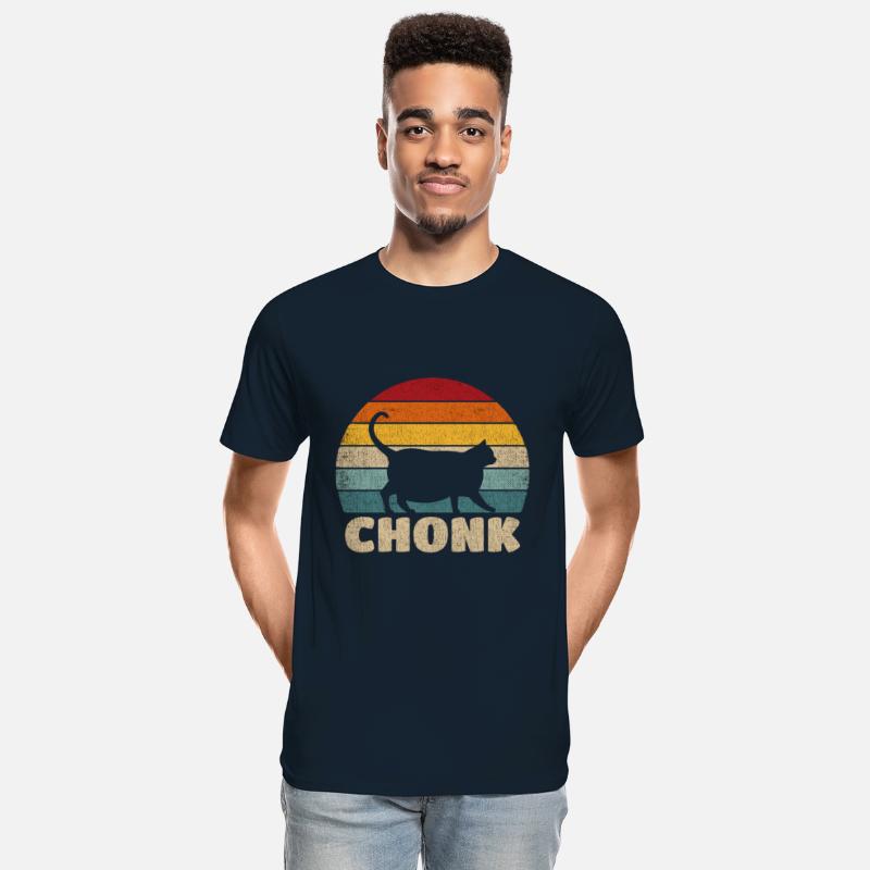 Chonk Clothing Distressed 70s Retro Style Funny