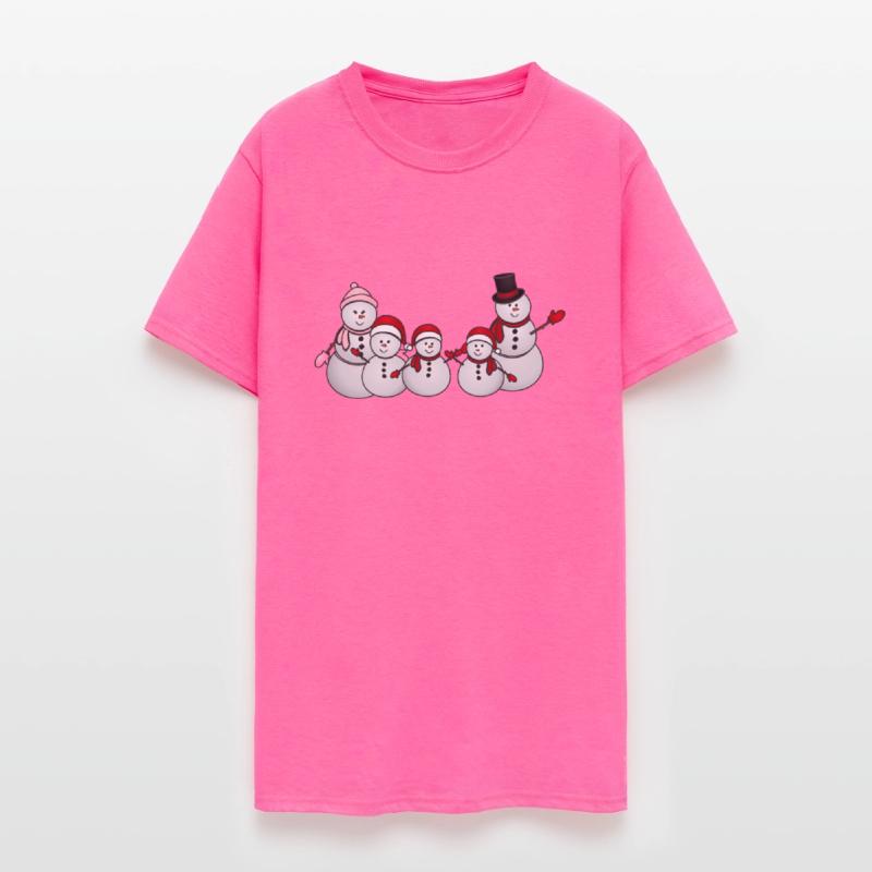 Christmas Family Snow Sculpture