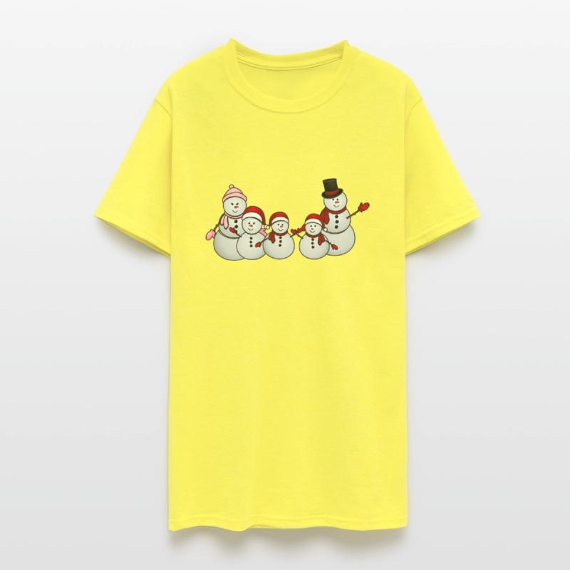 Christmas Family Snow Sculpture