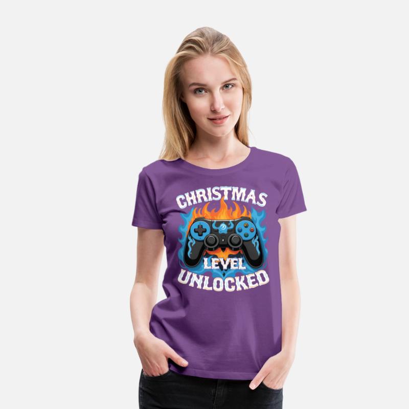 Christmas Level Unlocked Birthdays Gamer Gift