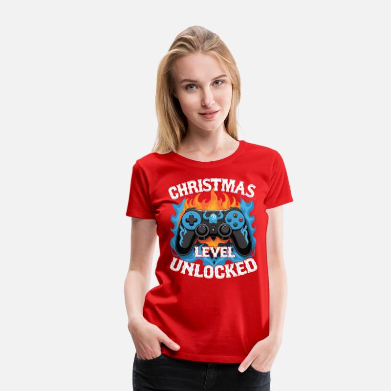 Christmas Level Unlocked Birthdays Gamer Gift
