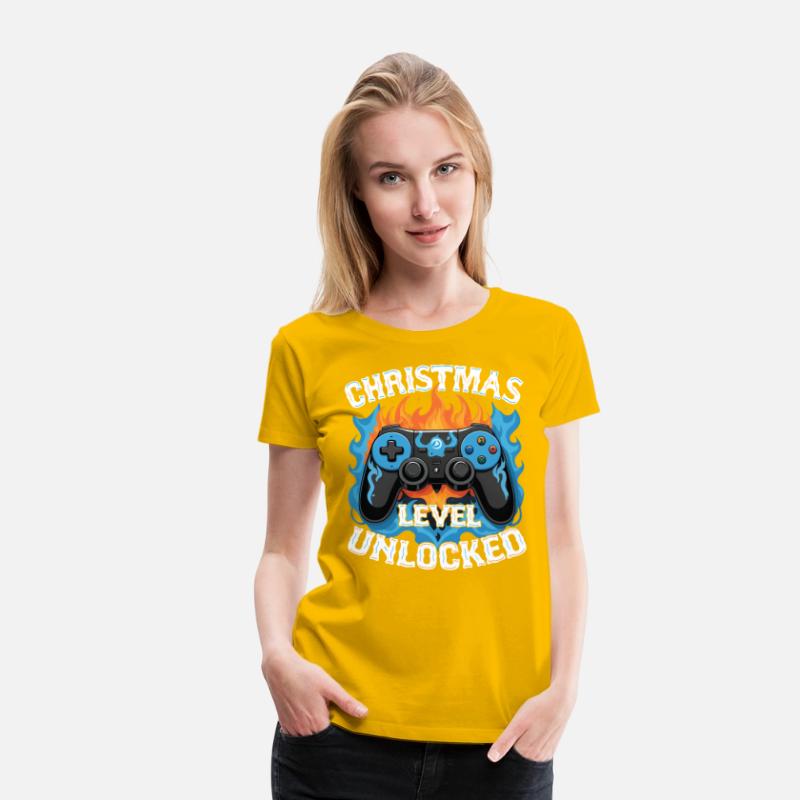 Christmas Level Unlocked Birthdays Gamer Gift