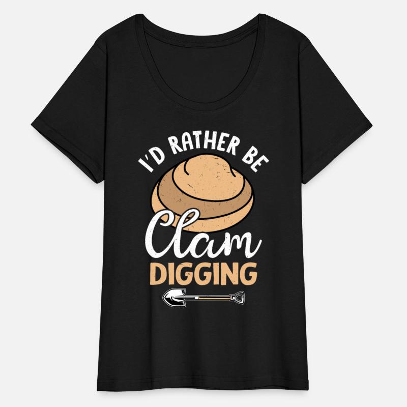 Clam Digger Enthusiast Beach Design