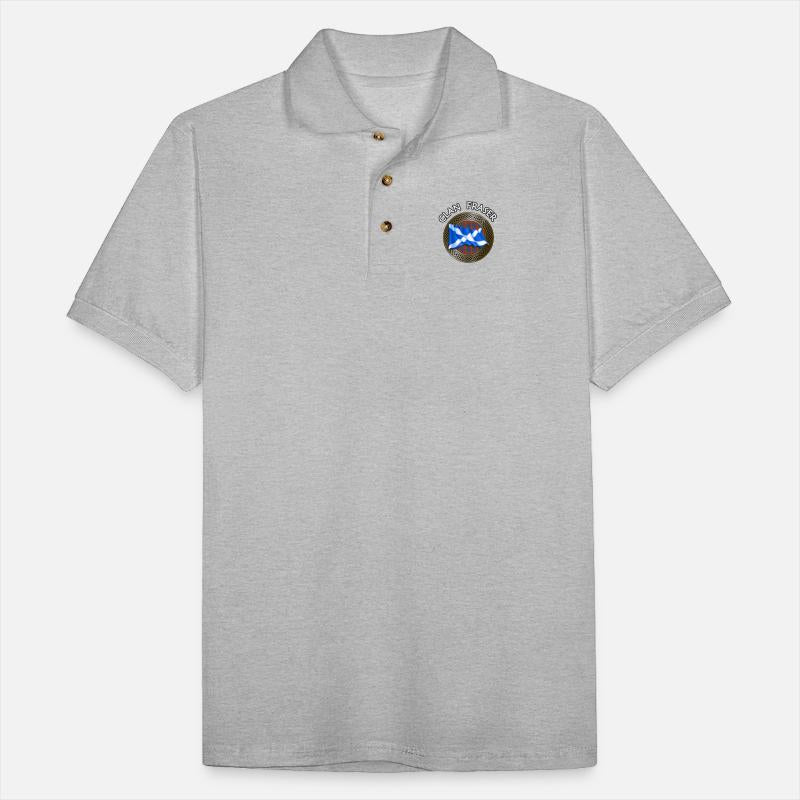 Clan Fraser Tartan Knot & Flag