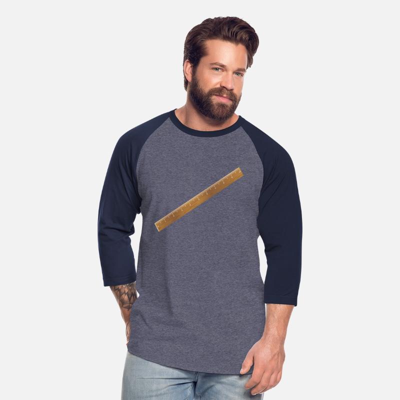 classic wooden ruler tool for measuring