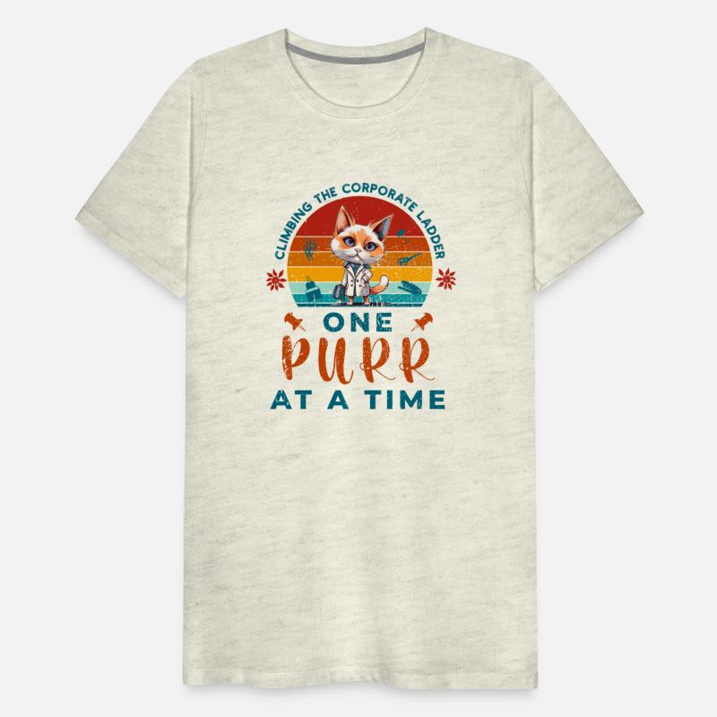 Climbing the corporate ladder one purr at a time