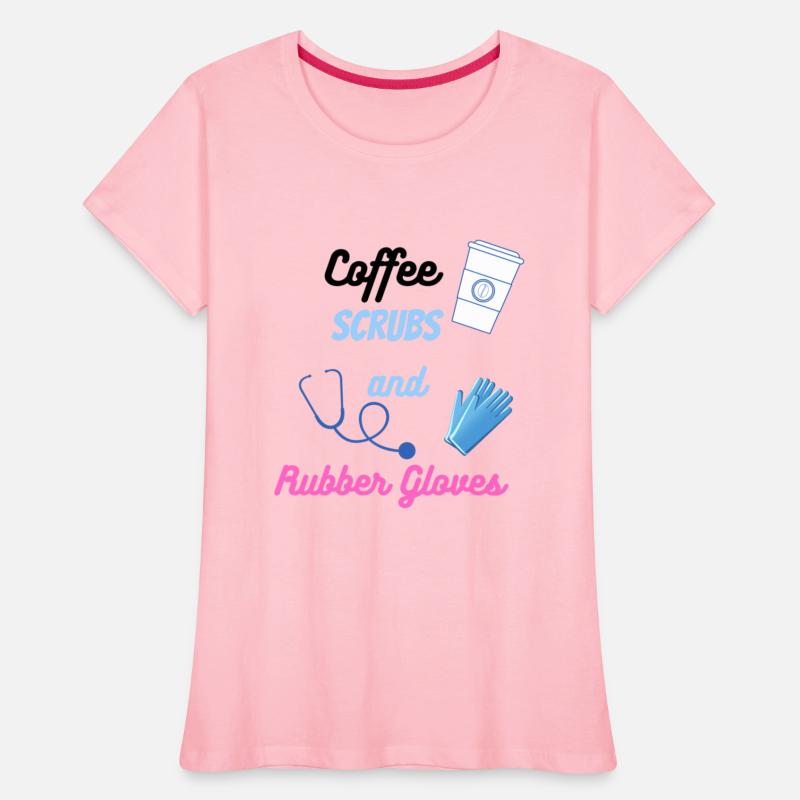 Coffee Scrubs And Rubber Gloves