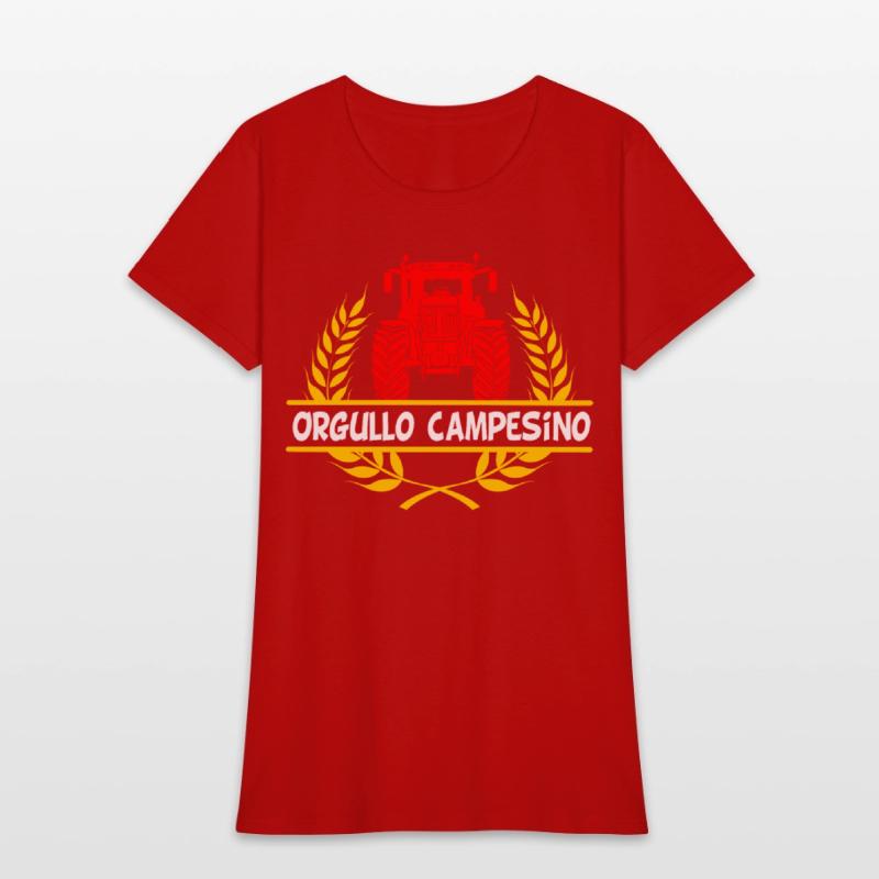 Color Tractor Design Orgullo Campesino in Yellow