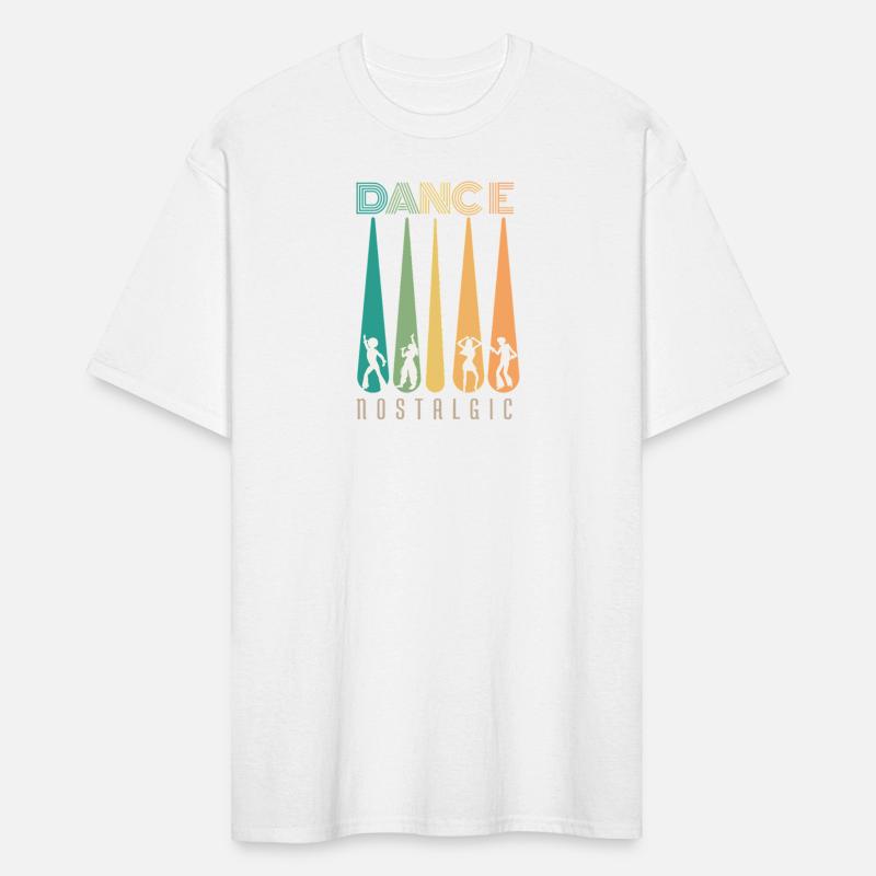 Colorful Dance Silhouettes Tee