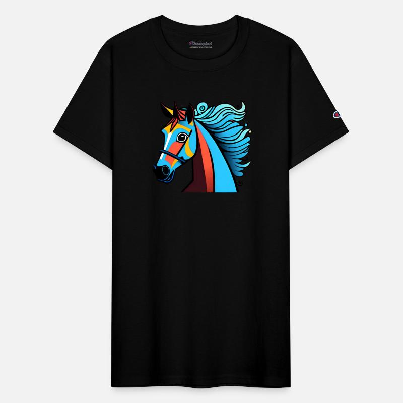 Colorful Horseportrait