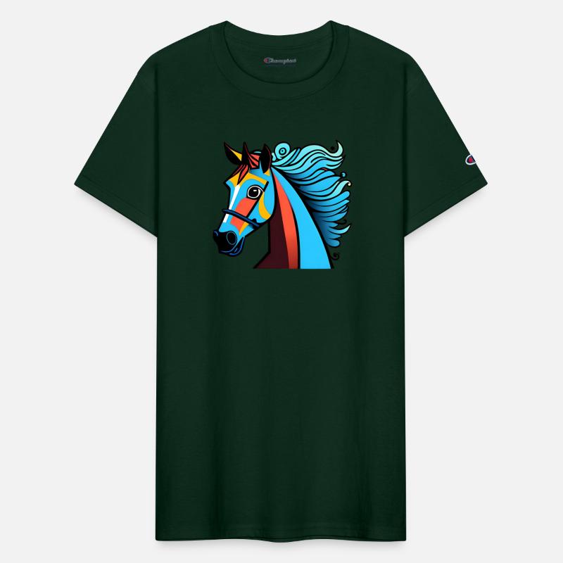 Colorful Horseportrait