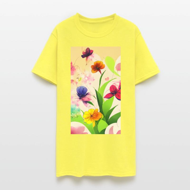 Colorful multicolored bright picture. Painted