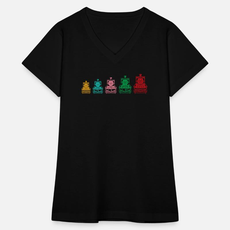 Colorful Steam Locomotives For