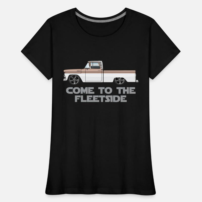 Come to the Fleetside Tahiti Coral and White