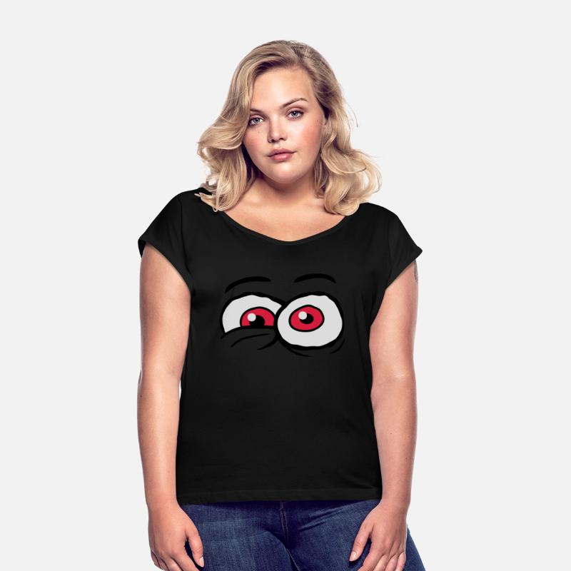 comic eyes crazy design