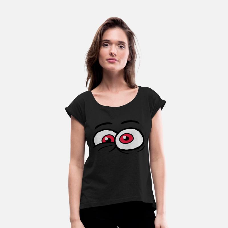 comic eyes crazy design