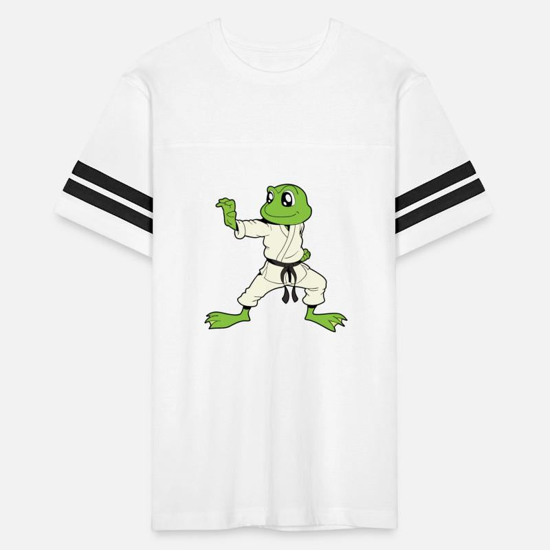 Comic Gecko Does Karate