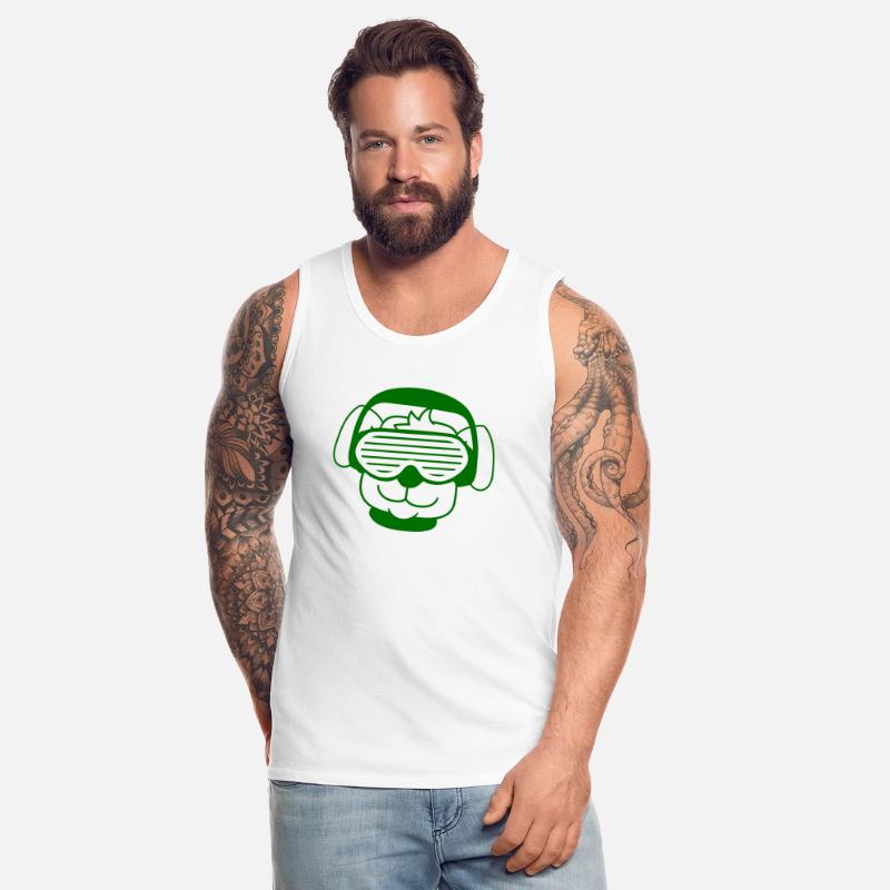 Cool DJ Cute Comic Dog Animal Pet Sunglasses Music