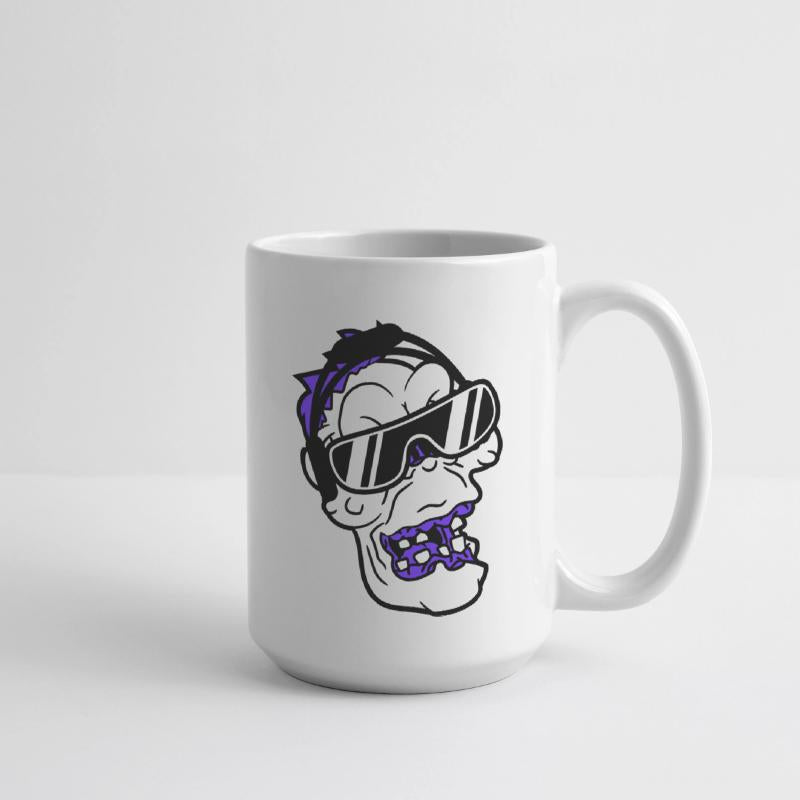 Cool DJ Zombie Undead Halloween Party Horror Head