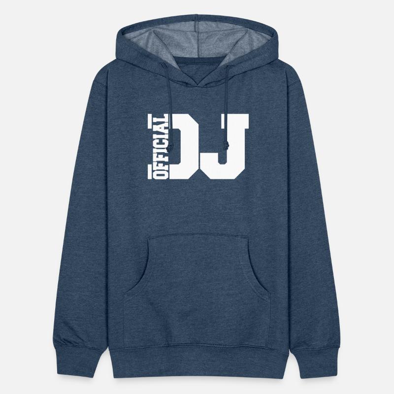 Cool Official DJ Club Music Party Text Lettering
