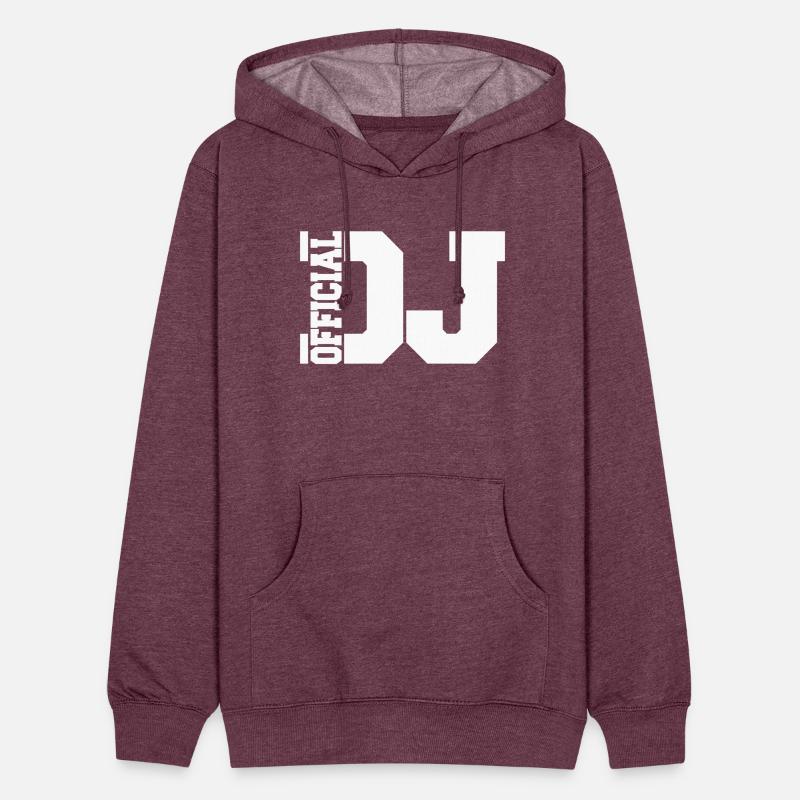 Cool Official DJ Club Music Party Text Lettering