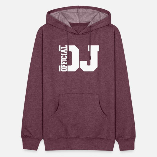 Cool Official DJ Club Music Party Text Lettering