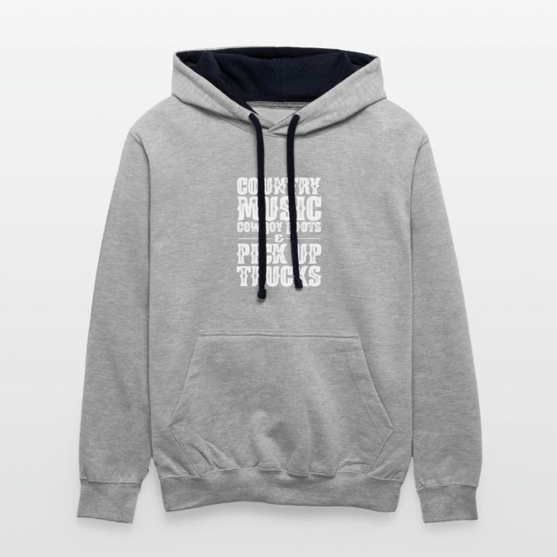 Country Music Cowboy Boots & Pick Up Trucks