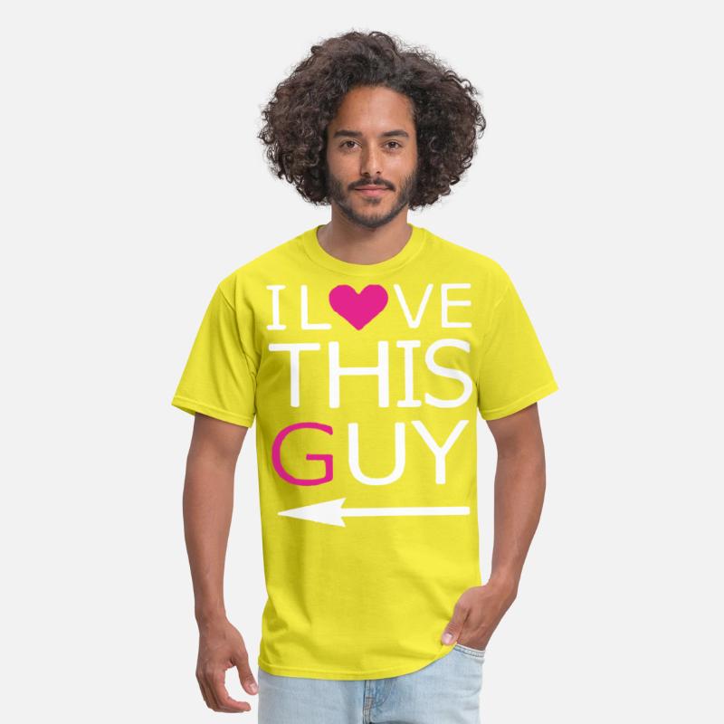 Couple Matching Shirts I Love This Guy Girl brothe