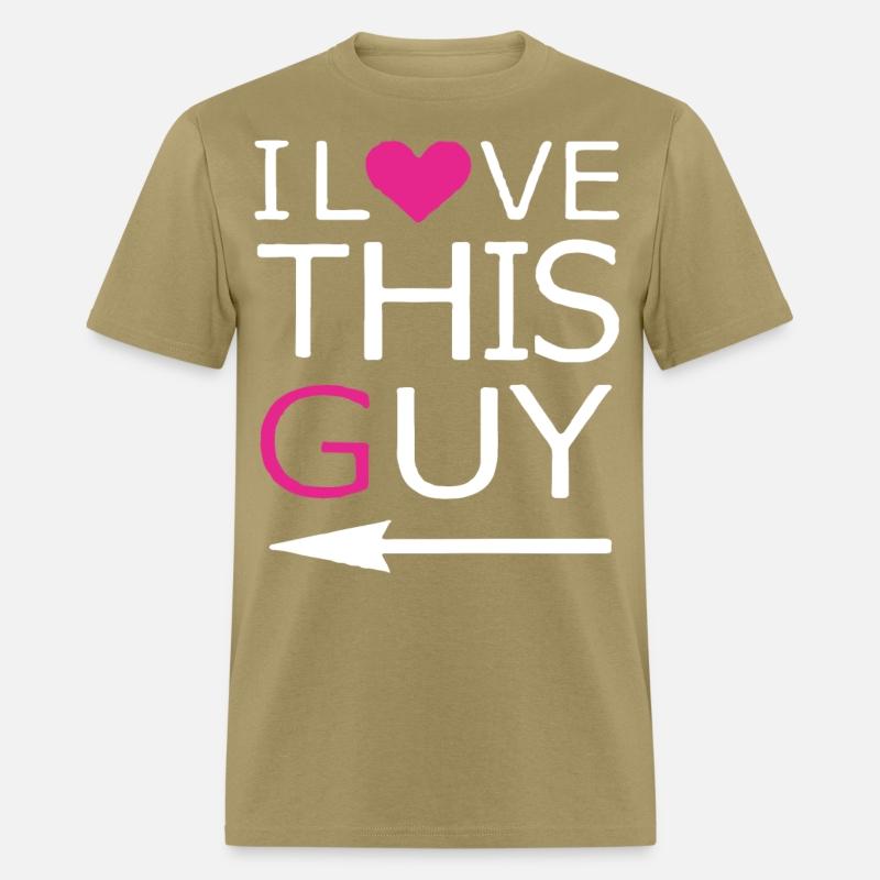 Couple Matching Shirts I Love This Guy Girl brothe