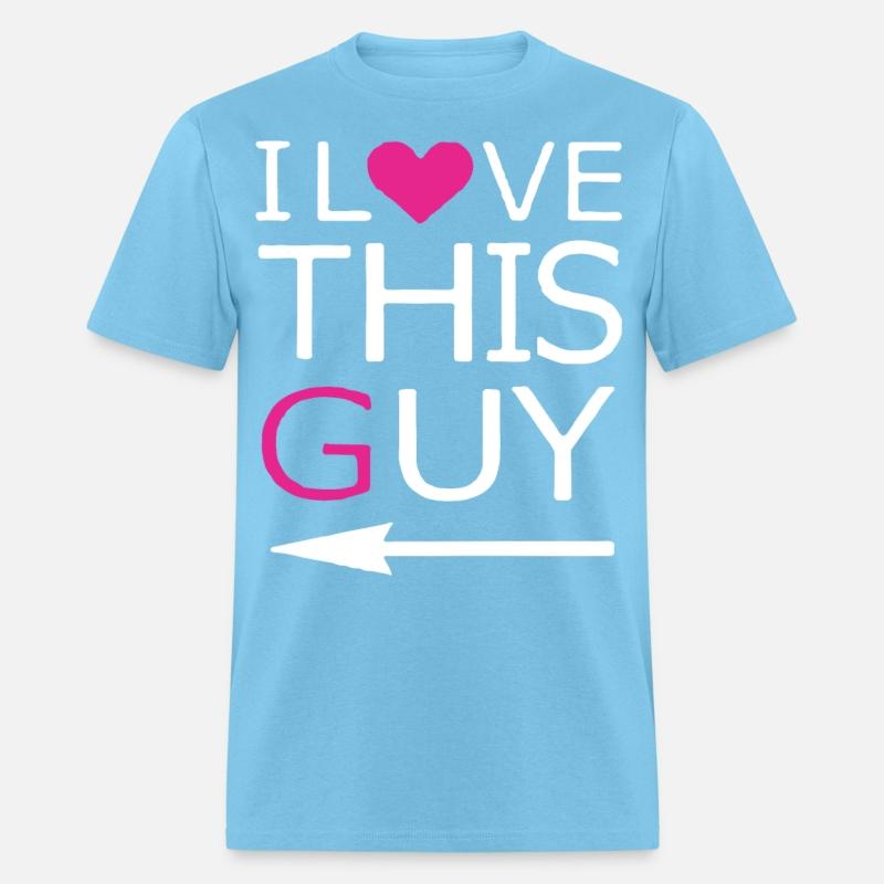 Couple Matching Shirts I Love This Guy Girl brothe