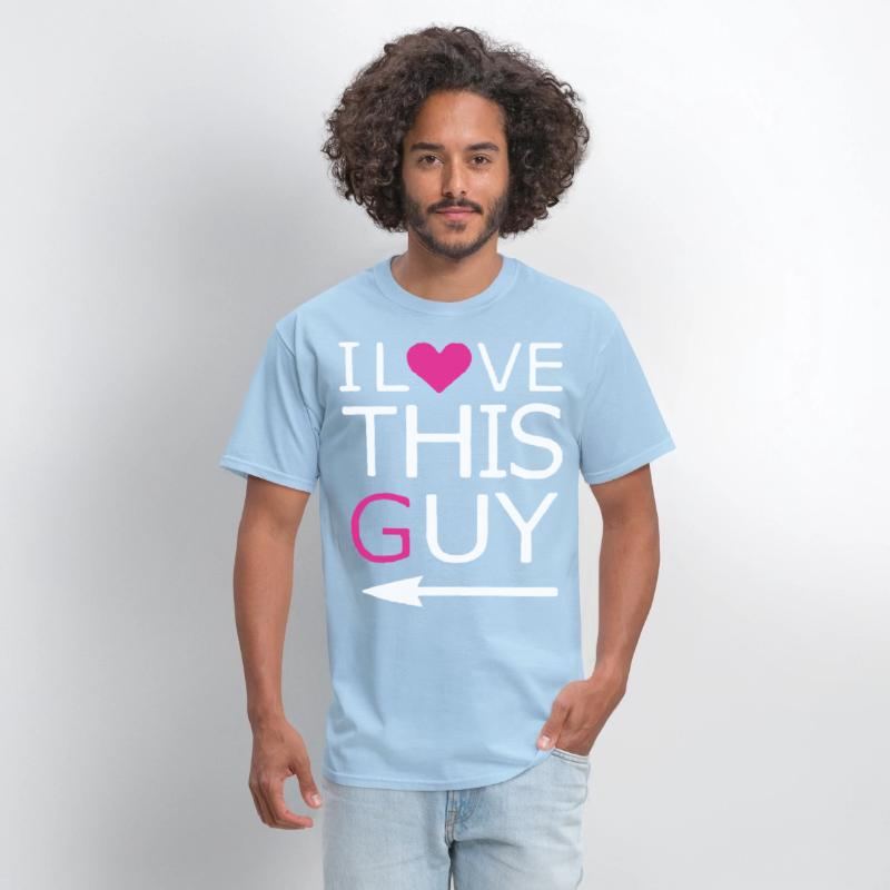 Couple Matching Shirts I Love This Guy Girl brothe