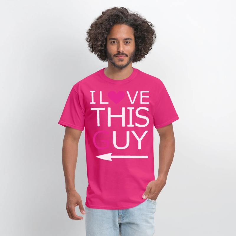 Couple Matching Shirts I Love This Guy Girl brothe