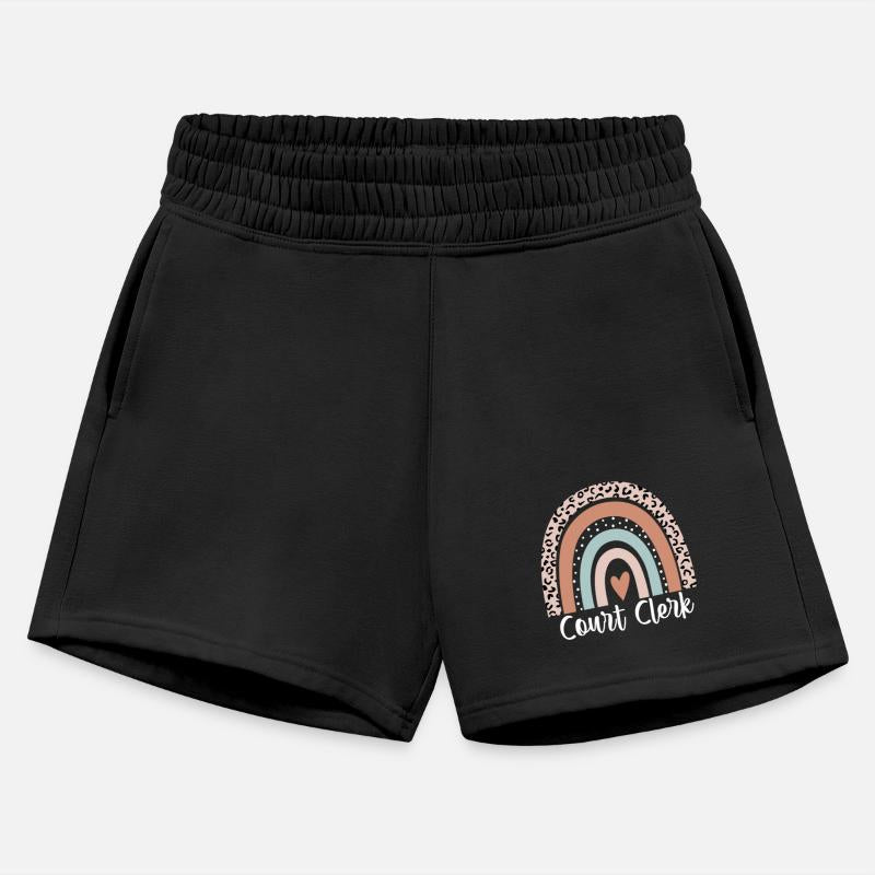 Court Clerk Rainbow Leopard Funny Court Clerk