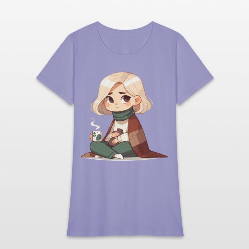 Cozy Autumn Vibes with Warm Blanket and Tea