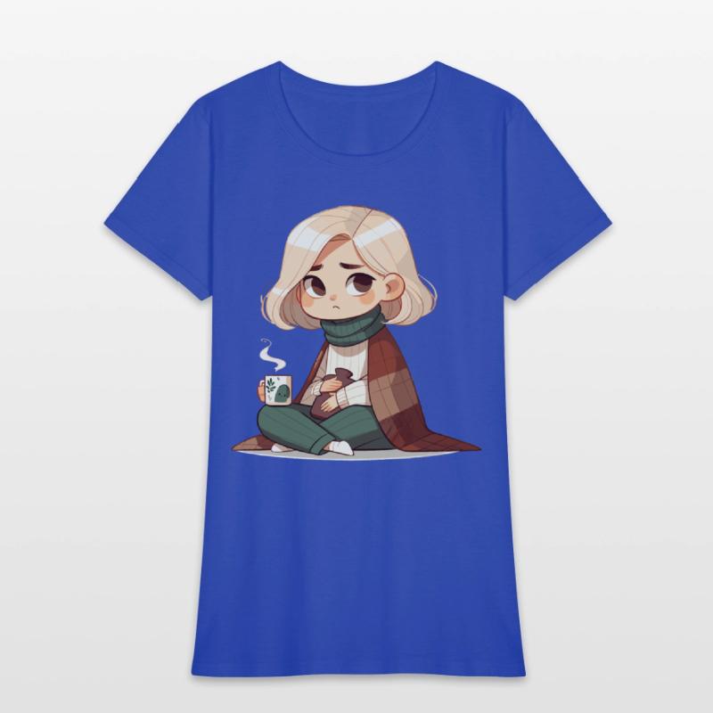 Cozy Autumn Vibes with Warm Blanket and Tea