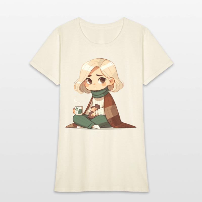 Cozy Autumn Vibes with Warm Blanket and Tea