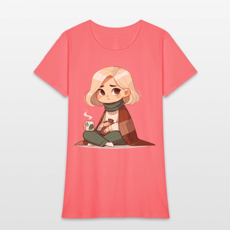 Cozy Autumn Vibes with Warm Blanket and Tea