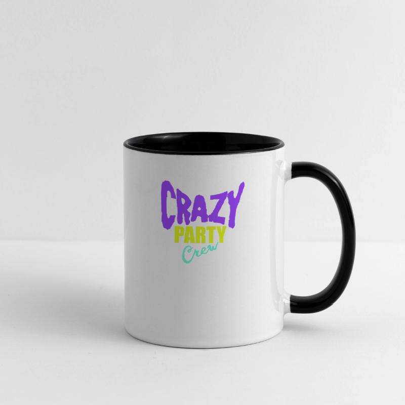 Crazy Party Crew Weird Insane Mad Fun Team Friends